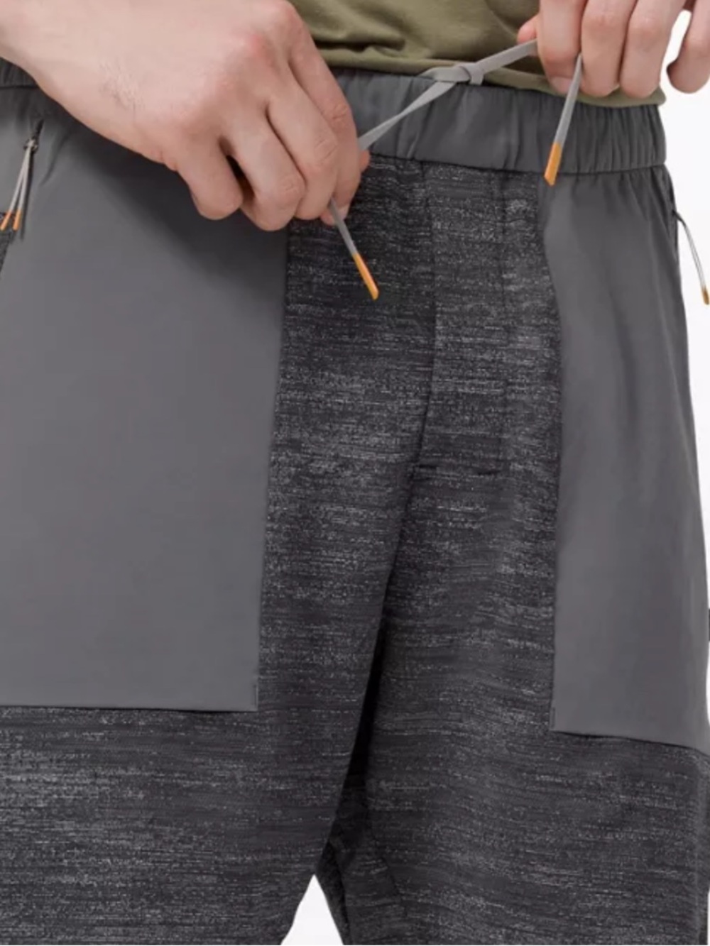Lululemon LAB Varsa Pant Men's Noise Jacquard Black Obsidian Size Small